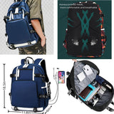 Ansigeren No. 30 Basketball Player Multifunctional Backpacks Sports Fan Bookbag Travel Student Backpack (W1)