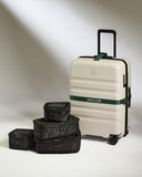 ANTLER - Compression Packing Cubes for Travel, Luggage Organiser for Suitcases or Bags, Travel Accessories, Set of 4, Black