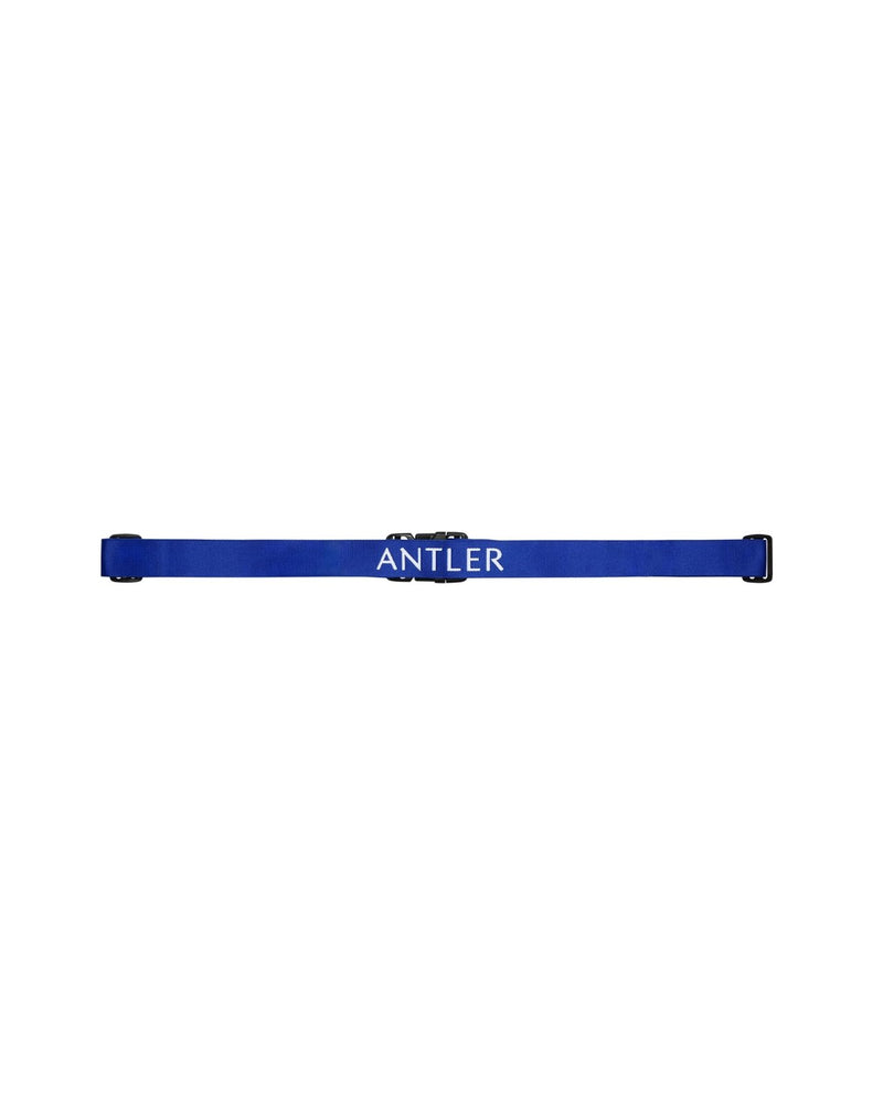 ANTLER Luggage Strap for Suitcases - Travel Accessories, Adjustable, Easy ID & Personalization, Heavy Duty & Durable, 67 in x 1.4 in - Cobalt Blue