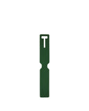 ANTLER Luggage Tags - Durable Rubber, for Suitcases & Travel Bags, Assorted Colors, Easy ID & Personalization, Fits Most Suitcases - 1.5 x 10.5 in - Antler Green