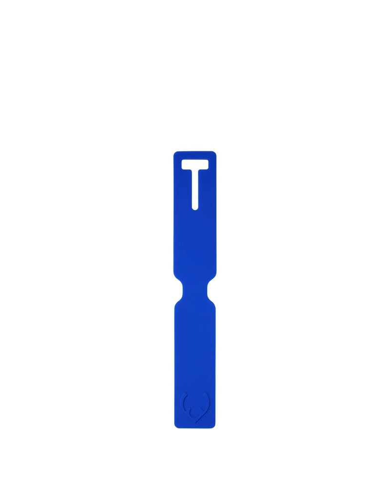 ANTLER Luggage Tags - Durable Rubber, for Suitcases & Travel Bags, Assorted Colors, Easy ID & Personalization, Fits Most Suitcases - 1.5 x 10.5 in - Cobalt Blue