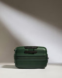 ANTLER - Single Stripe Hardside Luggage 26 Inch Checked - Medium Suitcase - Durable, Lightweight & Expandable, 4 Spinner Wheels - Adjustable Handle, TSA Lock - Green