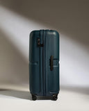 ANTLER - Single Stripe Hardside Luggage 32 Inch Large Suitcase - Durable, Lightweight & Expandable, 4 Spinner Wheels - Adjustable Handle, TSA Lock - Indigo