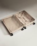 ANTLER - Single Stripe Hardside Luggage 32 Inch Large Suitcase - Durable, Lightweight & Expandable, 4 Spinner Wheels - Adjustable Handle, TSA Lock - Wheat Beige