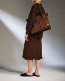 ANTLER - Urban Core Tote Bag, Laptop Bags for Women, Water - Resistant Everyday Handbag with Pockets, 16" Laptop Sleeve, Brown