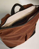 ANTLER - Urban Core Zip Top Backpack, 12L Rucksack with 14" Laptop Pocket, Water - Resistant, Carry - On, Work, Gym Bag, Brown
