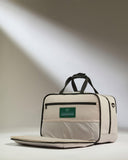 ANTLER - Urban Light Overnight Bag for Women, Compact Weekend Tote, Carry On Underseat 11 x 17.7 x 7.9 inch - Taupe