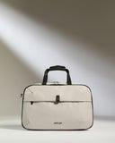 ANTLER - Urban Light Overnight Bag for Women, Compact Weekend Tote, Carry On Underseat 11 x 17.7 x 7.9 inch - Taupe