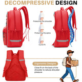 Aogebaby 3 - Piece Video Game Backpack Set for Boys Teens - 16.5 Inch Large Bookbag with Insulated Lunch Box & Sturdy Pencil Case, Ideal for Elementary & Middle School, Fits Textbooks