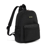 AOTIAN Mini Lightweight 11.8 Inch Backpack Durable Travel Hiking Women and Girls Small Daypack, 7 Liters Black