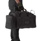 APRILBAY Duffel Bag – Heavy Duty Tactical Gym Bag for Men, Splashwater - Proof Weekender Travel Bag for Basketball, Football, Soccer, Hiking, and Hunting (Black)