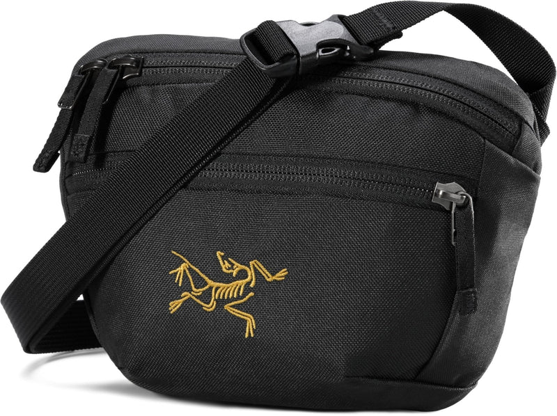 Arc'teryx Mantis 1 Waist Pack | Versatile 1.5L Waist Pack | 24K Black, One Size