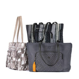 Arpeggio Tote Bag, PAWS NAVY
