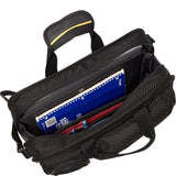 A.Saks Ballistic Nylon Organizer Briefcase