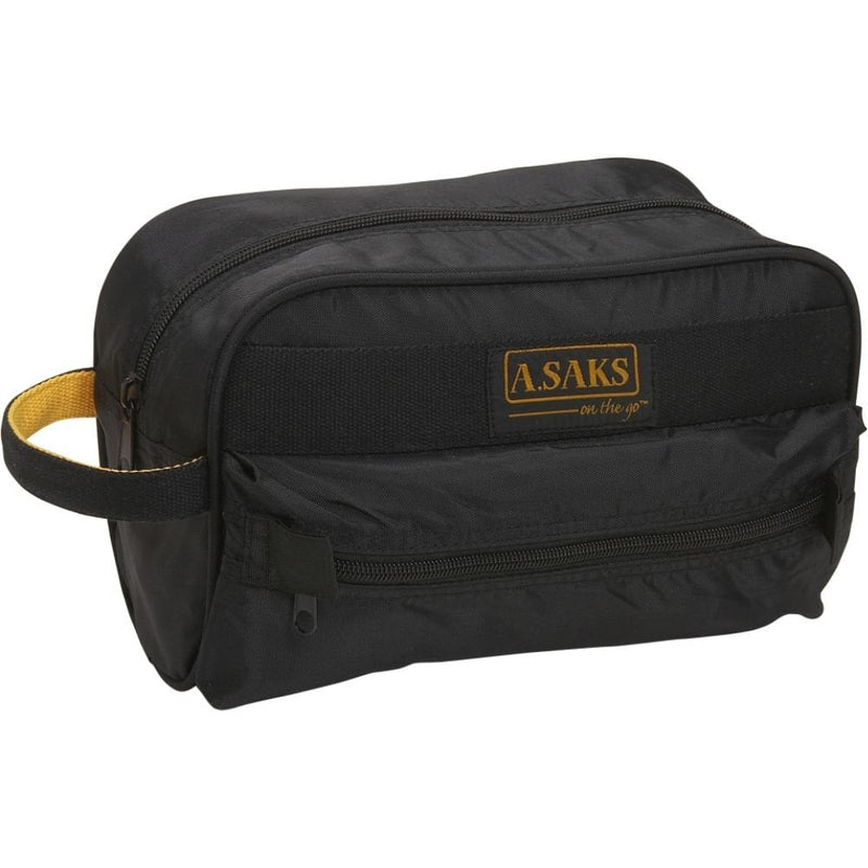 A.Saks Deluxe Toiletry Kit (Black)