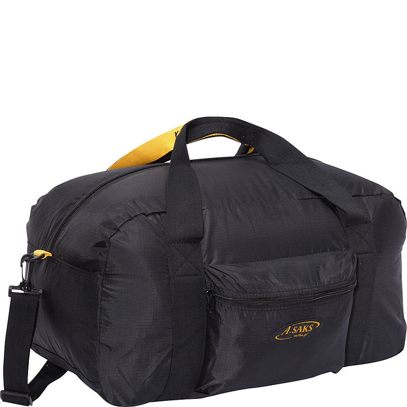 A.Saks Folding Carry - On Duffel with Pouch Size: 22"