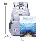 Asge Backpack for Girls Backpack Teenage School Backpack College Bookbag for Kids Casual Daypack with Lunch Box