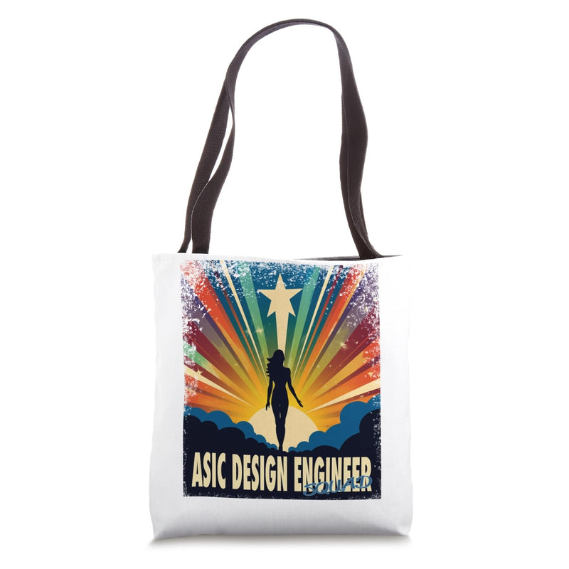 ASIC Design Engineer Funny Female Hero Job Women Tote Bag