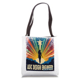 ASIC Design Engineer Funny Female Hero Job Women Tote Bag