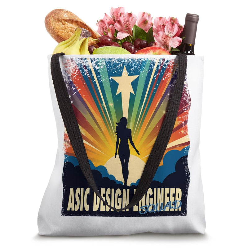 ASIC Design Engineer Funny Female Hero Job Women Tote Bag