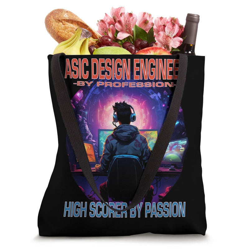 ASIC Design Engineer Funny Gamer - Fun Pun Gaming Tote Bag