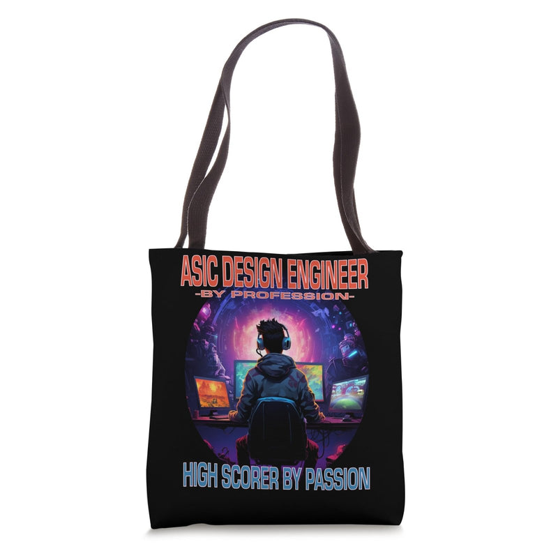ASIC Design Engineer Funny Gamer - Fun Pun Gaming Tote Bag