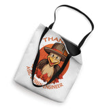 ASIC Design Engineer Funny Thanksgiving Turkey & Fall Tote Bag
