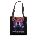 ASIC Verification Engineer Funny Gamer - Fun Pun Gaming Tote Bag