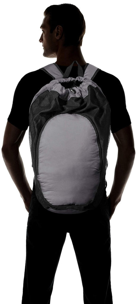 ASICS Gear Bag 2.0, Steel Grey/Black, One Size –