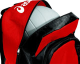 ASICS Team Backpack, Red/Black, One Size