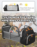 Astro alan Baby Diaper Bags with Changing Station, Waterproof Diaper Bag Backpack for Moms Dads with USB Charging Port, Baby Shower Gifts, Large Capacity diaper backpack, Black
