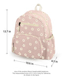 atgark Corduroy Toddler Backpack for Girls 2 - 5, Preschool Kindergarten Backpack - Cute Kids Backpacks for Girls 13.7" H Fit Folder