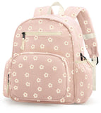 atgark Corduroy Toddler Backpack for Girls 2 - 5, Preschool Kindergarten Backpack - Cute Kids Backpacks for Girls 13.7" H Fit Folder
