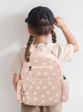 atgark Corduroy Toddler Backpack for Girls 2 - 5, Preschool Kindergarten Backpack - Cute Kids Backpacks for Girls 13.7" H Fit Folder