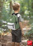 atgark Toddler Backpack for Boys Girls 2 - 5, Preschool Backpack for Boys Girls, Kids Child Kindergarten Backpack, 13" H, Fit Standard Folder