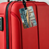 Atlantic City, New Jersey NJ Travel City State Stamp Travel Faux Leather Luggage Tag