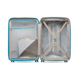 Atlantic Luggage Convertible Medium to Large, Checked Expandable Hardside Spinner