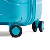 Atlantic Luggage Convertible Medium to Large, Checked Expandable Hardside Spinner