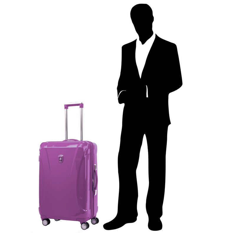 Atlantic Luggage Ultra Lite 4 Hardside, 24 - Inch Expandable Spinner