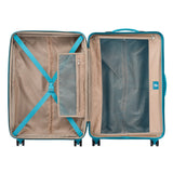 Atlantic Luggage Ultra Lite 4 Hardside, 24 - Inch Expandable Spinner (Turquoise Blue)