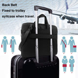 Atlantic Ocean Print Laptop Shoulder Bag With Shoulder Strap Briefcase Slim Computer Bag For Women Men 13 inch