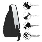 Atlantic Puffins Large Capacity Crossbody Bag, Fashionable Handbag, Casual Chest Bag, With Convertible Shoulder Strap