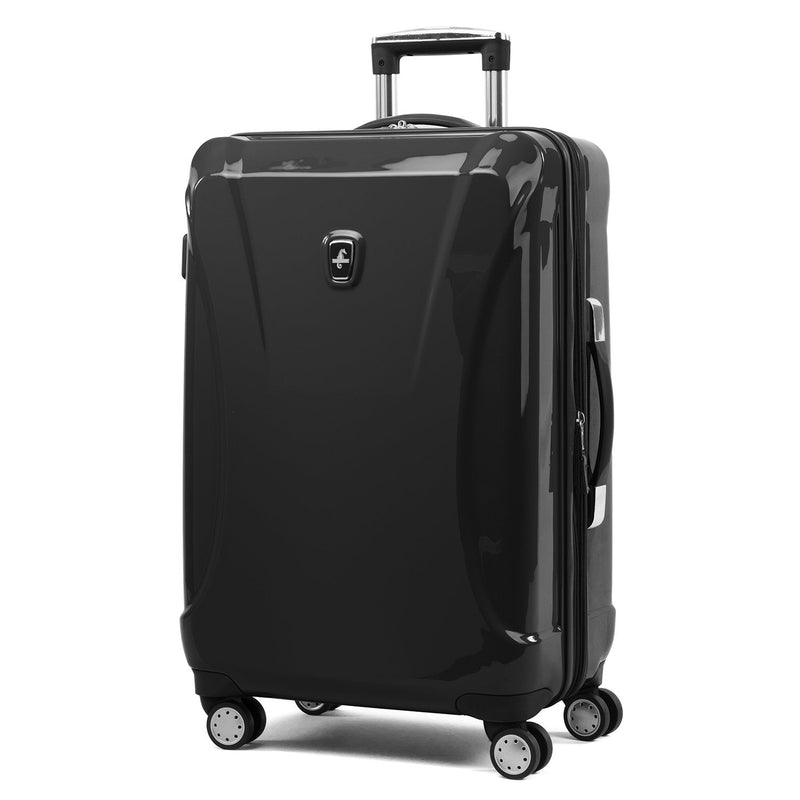 Atlantic Ultra Lite 4 Hardside | 24 - Inch Expandable Spinner (Jade Black)