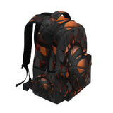 AUUXVA Backpack Art Painting Basketball Crash School Shoulder Bag Large Waterproof Durable Bookbag Laptop Daypack for Students Teens Girls Boys Elementary