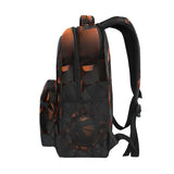 AUUXVA Backpack Art Painting Basketball Crash School Shoulder Bag Large Waterproof Durable Bookbag Laptop Daypack for Students Teens Girls Boys Elementary