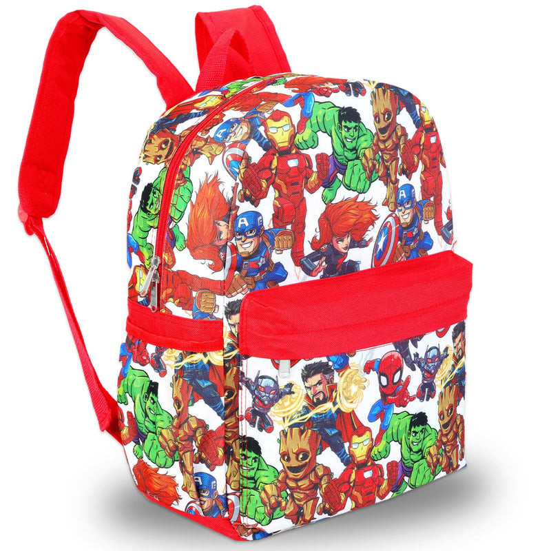 Avengers Backpack - 16" Marvel School Bag | Spiderman School Supplies for Kids