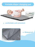 Awanhe Diaper Bag Backpack, Baby Bag with Changing Pad, Travel Waterproof Diaper Bag Tote, Newborn Essentials Must Haves, Luxury baby shower gifts for boys & Girls, Black