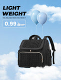 Awanhe Diaper Bag Backpack, Baby Bag with Changing Pad, Travel Waterproof Diaper Bag Tote, Newborn Essentials Must Haves, Luxury baby shower gifts for boys & Girls, Black