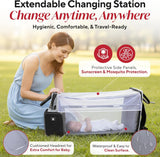 Award - Winning Baby Diaper Bag Backpack with Changing Station – Large Multifunction Waterproof Diaper Bag, Heated Bottle Pockets, Travel Baby Organizer Mom & Dad, Premium Baby Essentials, Newborn Gift