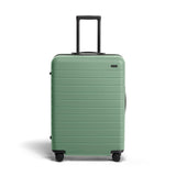 Away Carry - On and Medium Checked Luggage Set, Lightweight Hardside Suitcase with Spinner Wheels, 22 inch + 26 inch, Sea Green